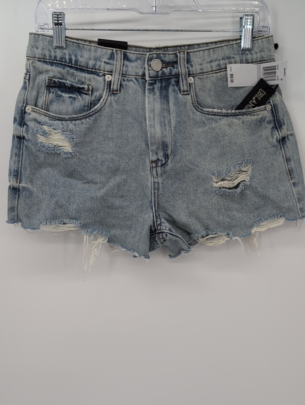 BLANK NYC The Barrow Vintage High Rise Short in After Shock Size 27 NWT
